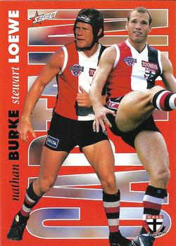 1996 Select AFL #372 Nathan Burke / Stewart Loewe Front